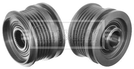 Poulie roue libre, alternateur BORG & BECK BBA5028