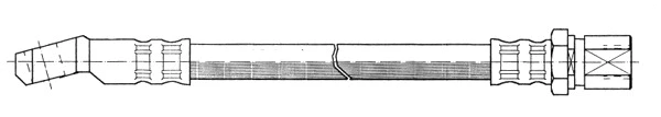 Flexible de frein CEF 516914