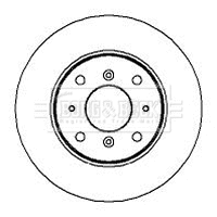Disque de frein BORG & BECK BBD4890