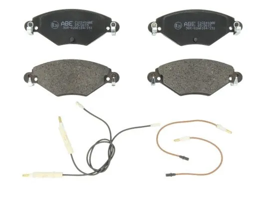 Kit de plaquettes de frein, frein à disque ABE C1C041ABE