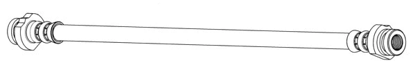 Flexible de frein CEF 512647
