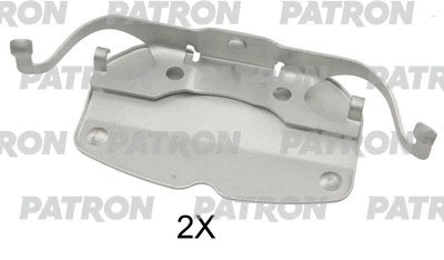 Kit d'accessoires, plaquette de frein à disque PATRON PSRK1275