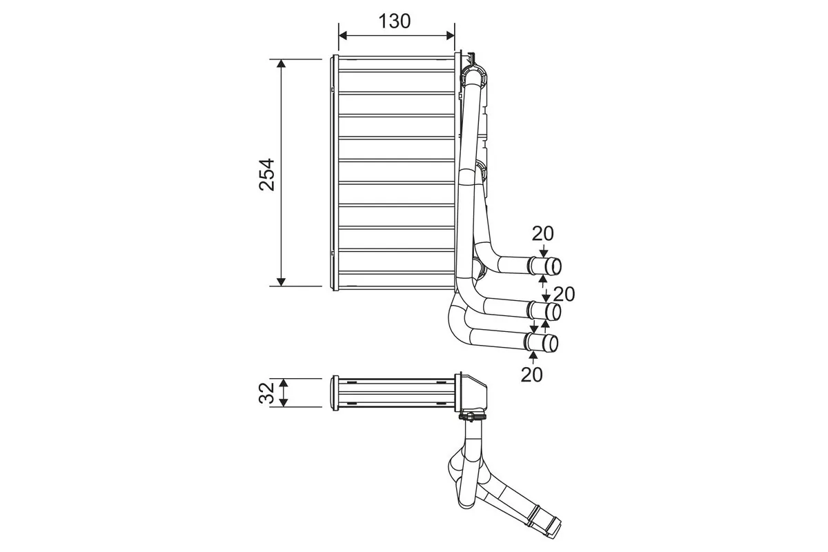 Système de chauffage VALEO 811651