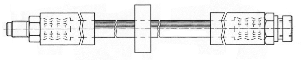 Flexible de frein CEF 511713