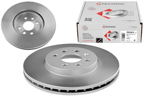 Disque de frein PROTECHNIC PRD2678