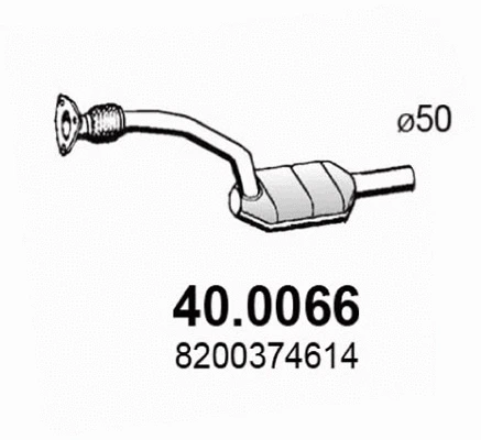 Catalyseur ASSO 40.0066