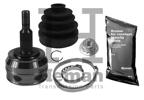 Jeu de joints, arbre de transmission HEMAN TJ21280