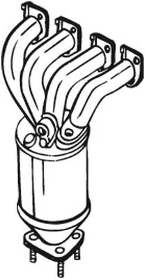 Catalyseur BOSAL 099-636