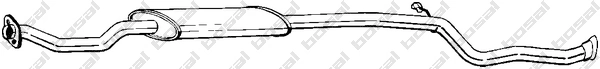 Silencieux central KLOKKERHOLM 289-007