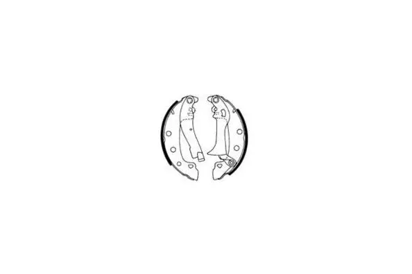 Jeu de mâchoires de frein E.T.F. 09-0275