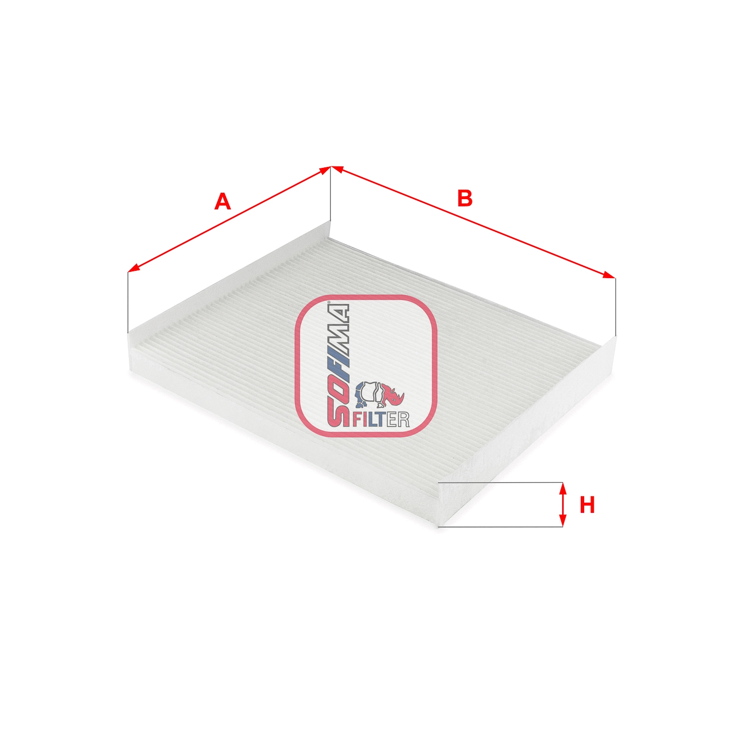 Filtre, air de l'habitacle SOFIMA S 3331 C