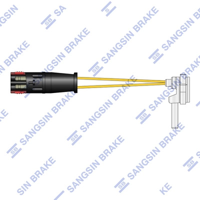 Contact d'avertissement, usure des plaquettes de frein Hi-Q SWS2502