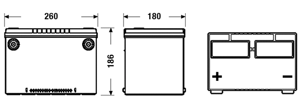 Batterie de démarrage SONNAK SB708