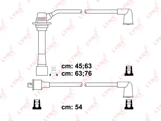 Kit de câbles d'allumage LYNXAUTO SPC5121