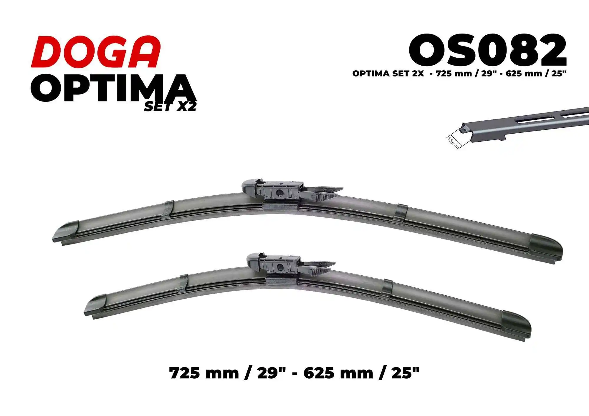 Balai d'essuie-glace DOGA OS082