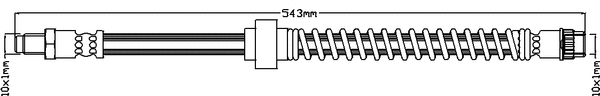 Flexible de frein JURATEK JBH1105