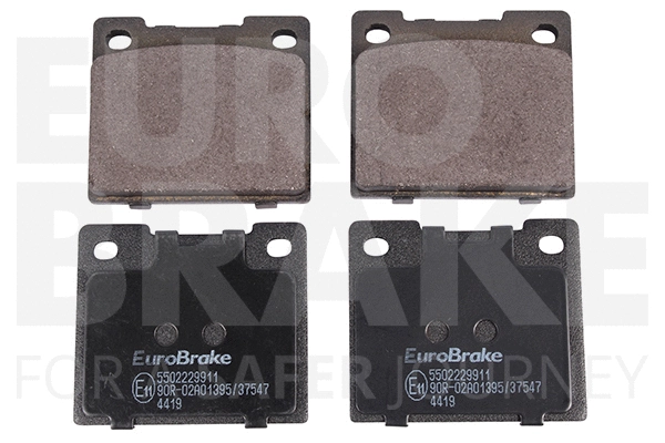 Kit de plaquettes de frein, frein à disque EUROBRAKE 5502229911