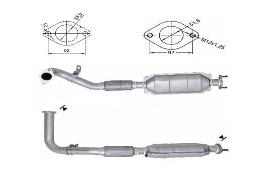 Catalyseur VEGAZ GmbH HUK-933