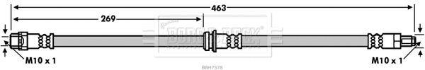 Flexible de frein BORG & BECK BBH7578