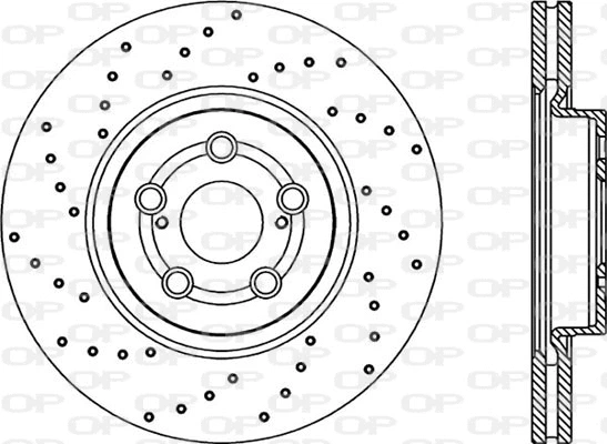 Disque de frein OPEN PARTS BDRS2192.25