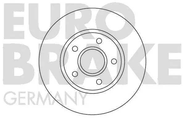 Disque de frein EUROBRAKE 5815202538