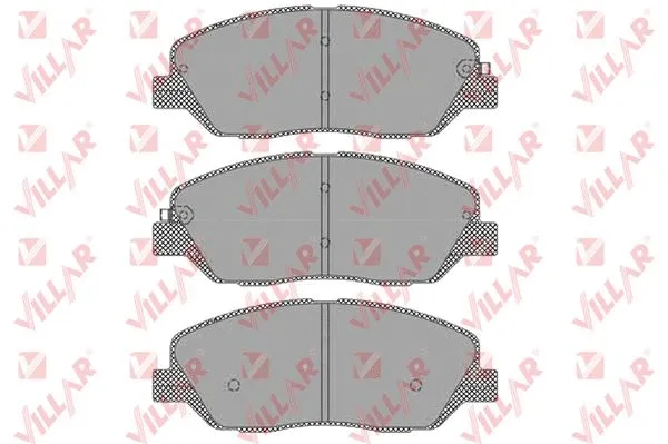 Kit de plaquettes de frein, frein à disque VILLAR 626.1382