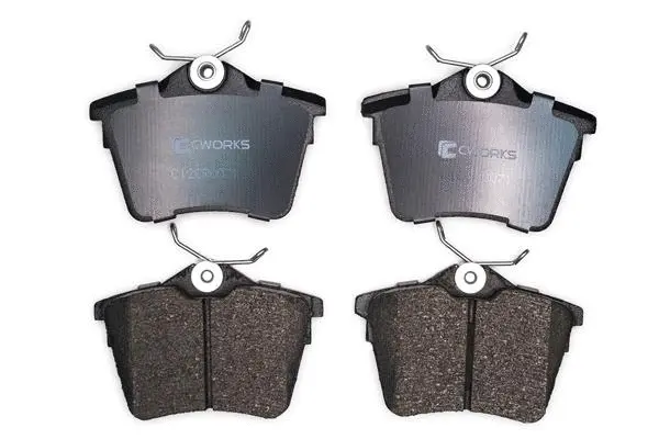 Kit de plaquettes de frein, frein à disque CWORKS C12CR0071