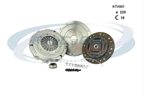 Kit d'embrayage PROCODIS FRANCE KTV001