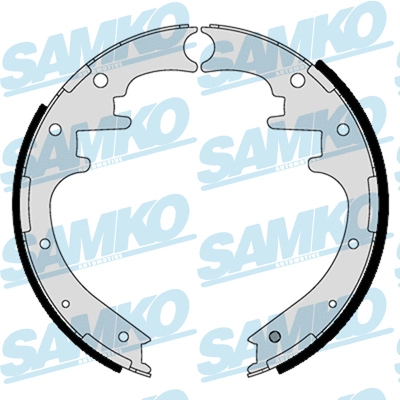 Jeu de mâchoires de frein SAMKO 81125
