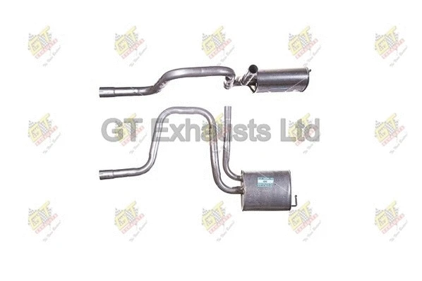 Silencieux arrière GT Exhausts GFE343