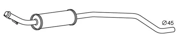 Silencieux central VEGAZ GmbH CS-414