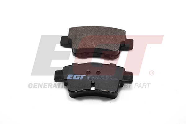 Kit de plaquettes de frein, frein à disque EGT 321149iEGT