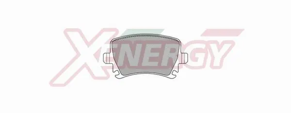 Kit de plaquettes de frein, frein à disque AP XENERGY X40907