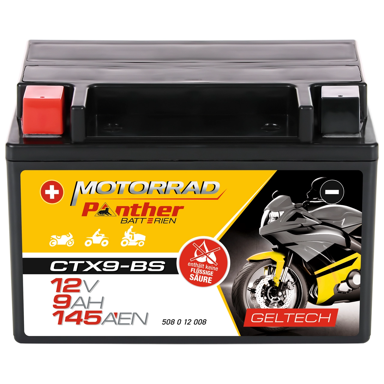 Batterie de démarrage PANTHER-BATTERIEN GB.5081277