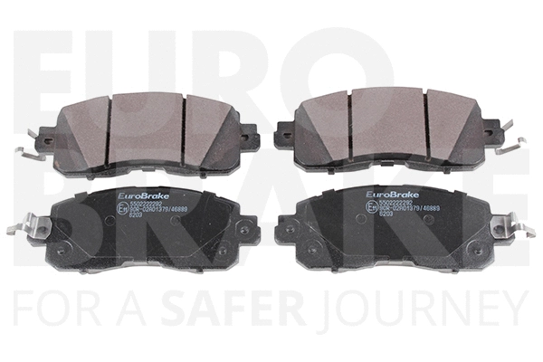 Kit de plaquettes de frein, frein à disque EUROBRAKE 5502222292