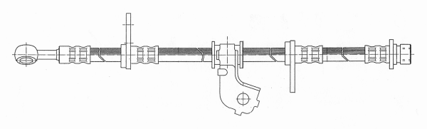 Flexible de frein CEF 511445