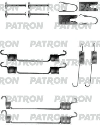 Kit d'accessoires, mâchoire de frein PATRON PSRK0076