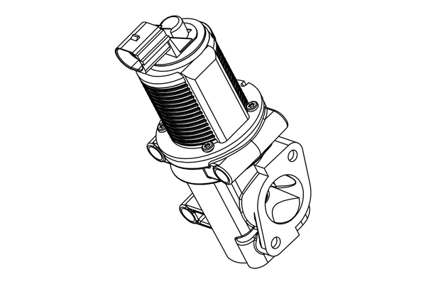 Vanne EGR AISIN EGRAZ-7017