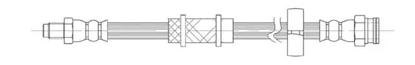 Flexible de frein Technika 29259A