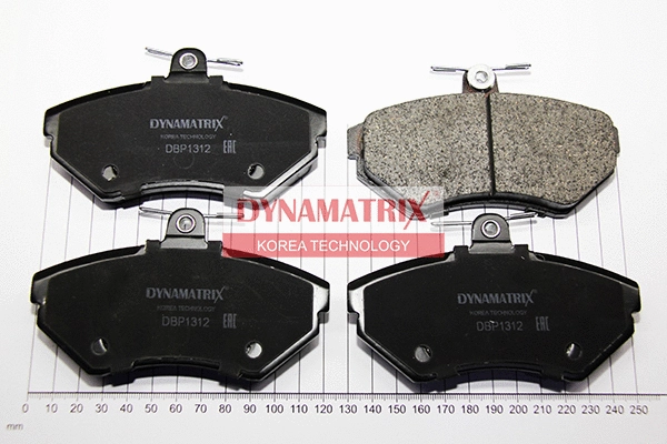 Kit de plaquettes de frein, frein à disque DYNAMATRIX DBP1312