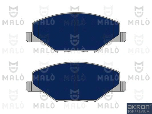 Kit de plaquettes de frein, frein à disque AKRON-MALÒ 1051148