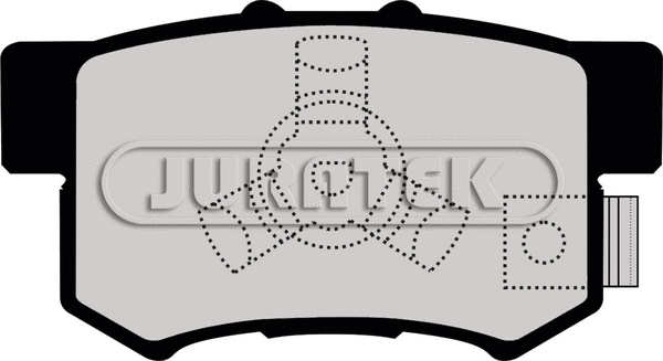 Kit de plaquettes de frein, frein à disque JURATEK JCP8038