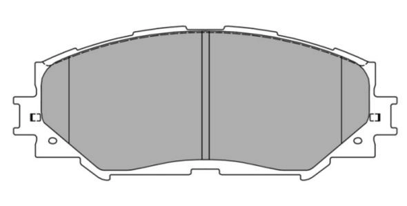 Kit de plaquettes de frein, frein à disque FREMAX FBP-1467