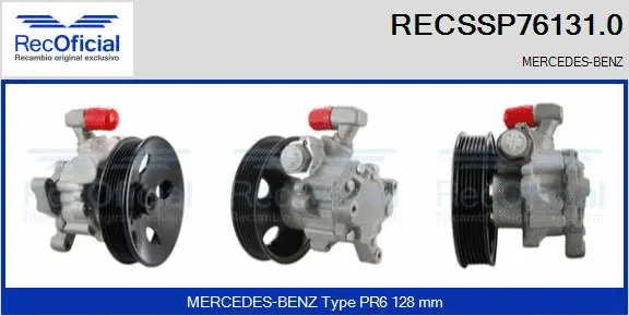 Pompe hydraulique, direction RECOFICIAL RECSSP76131.0