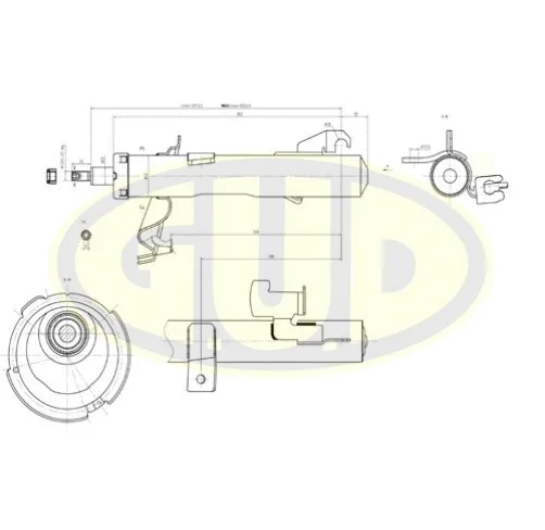 Amortisseur G.U.D. GSA334701