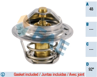 Thermostat, liquide de refroidissement FAE 5202992