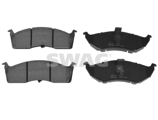 Kit de plaquettes de frein, frein à disque SWAG 33 10 0188