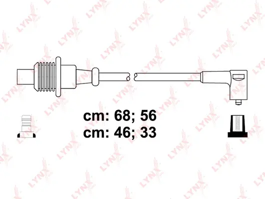 Kit de câbles d'allumage LYNXAUTO SPC6125
