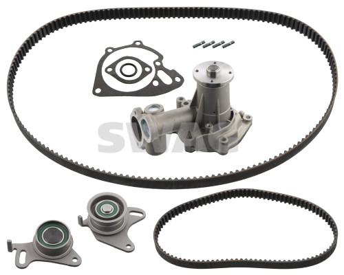 Pompe à eau + kit de courroie crantée SWAG 33 10 7636