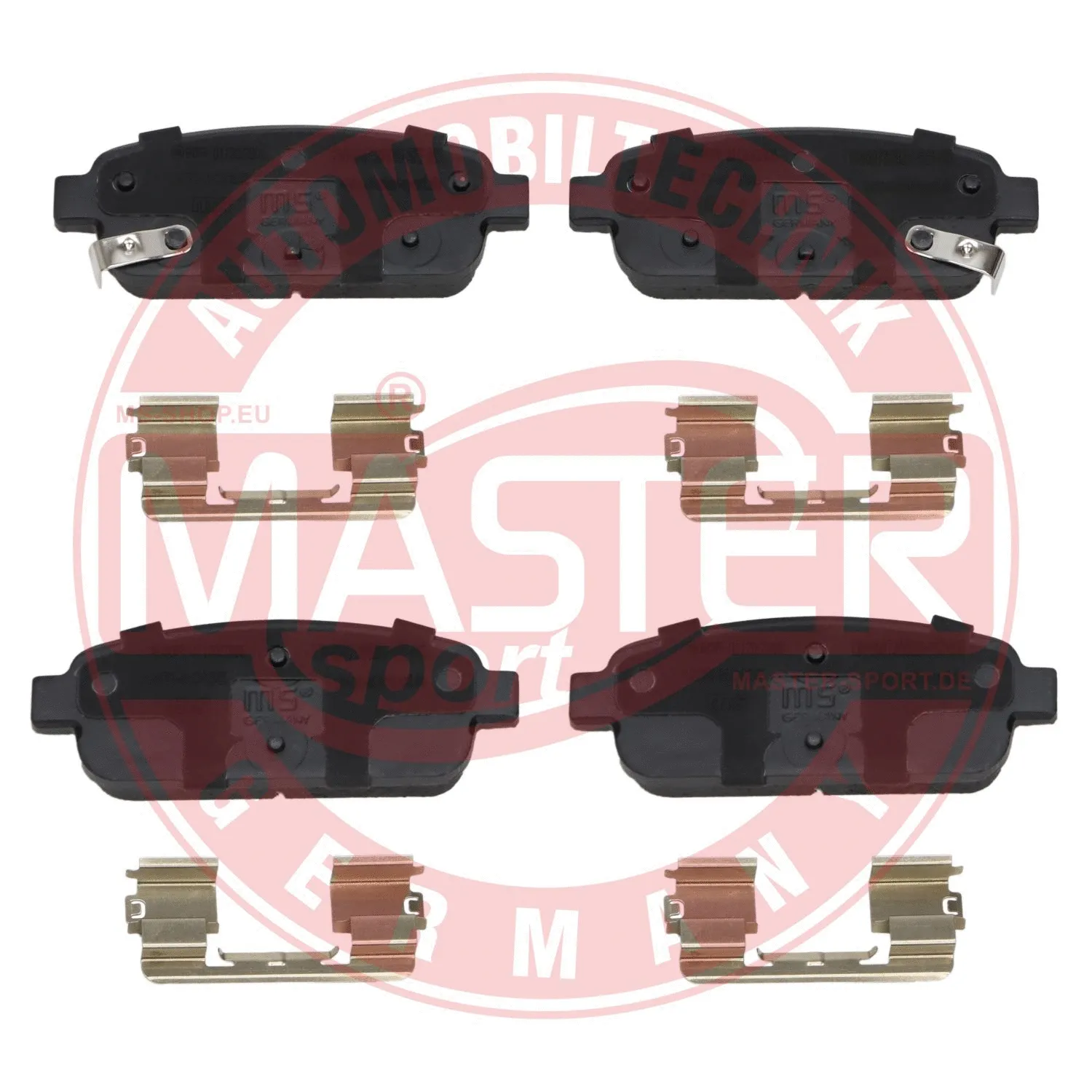 Kit de plaquettes de frein, frein à disque MASTER-SPORT GERMANY 13046073092N-SET-MS